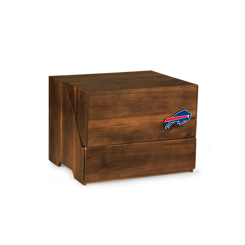Buffalo Bills Madison Acacia Tabletop Bar Set, (Acacia Wood)