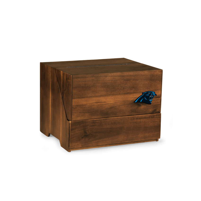 Carolina Panthers Madison Acacia Tabletop Bar Set, (Acacia Wood)