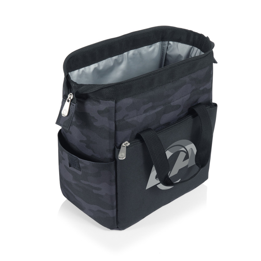 Los Angeles Rams On The Go Lunch Bag Cooler, (Black Camo)