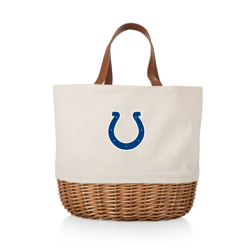 Indianapolis Colts Promenade Picnic Basket, (Beige Canvas)