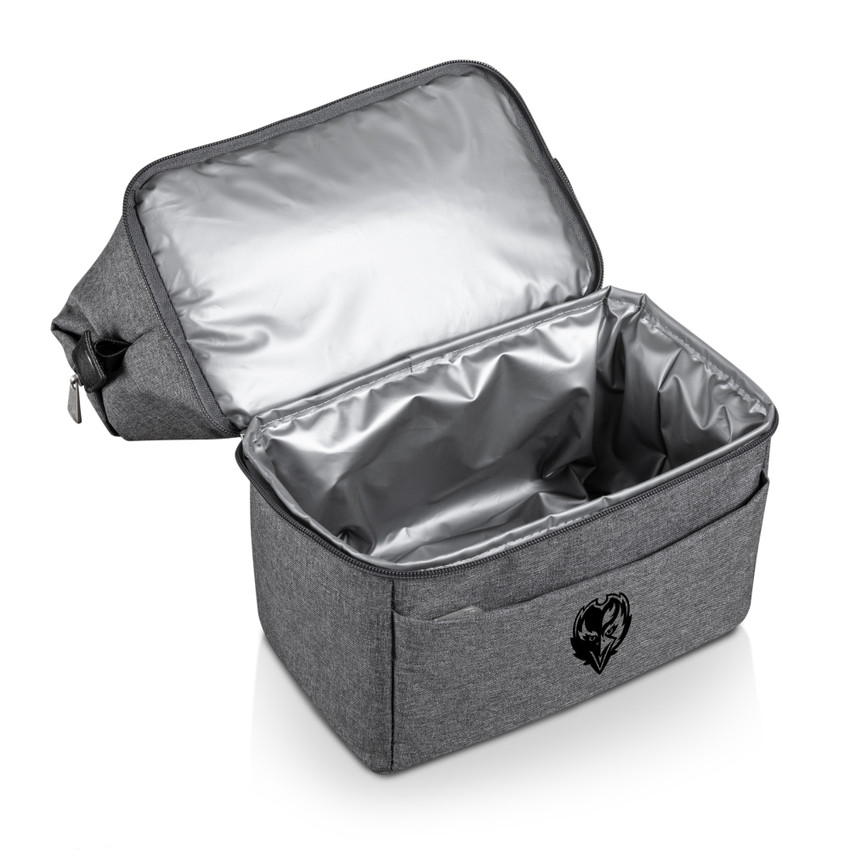 Baltimore Ravens Urban Lunch Bag Cooler, (Gray with Black Accents)
