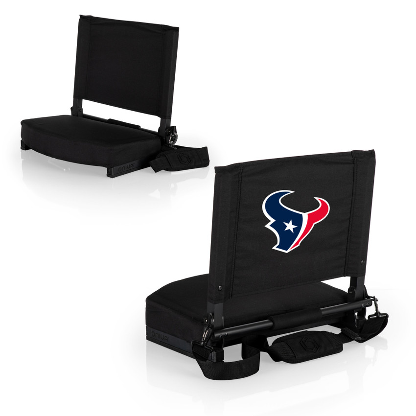 Houston Texans Gridiron Stadium Seat, (Black)