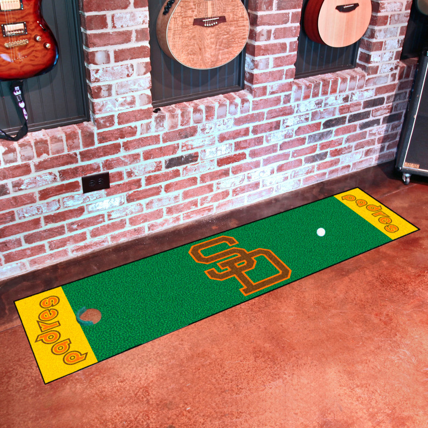 Retro Collection - 1969 San Diego Padres Putting Green Mat