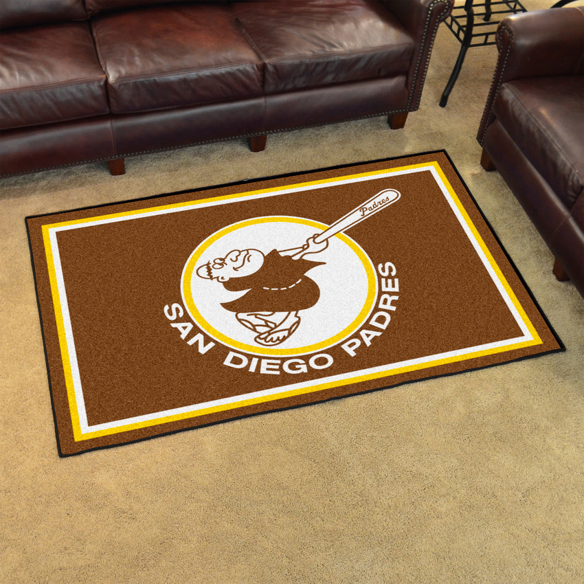 Retro Collection - 1969 San Diego Padres 4x6 Rug