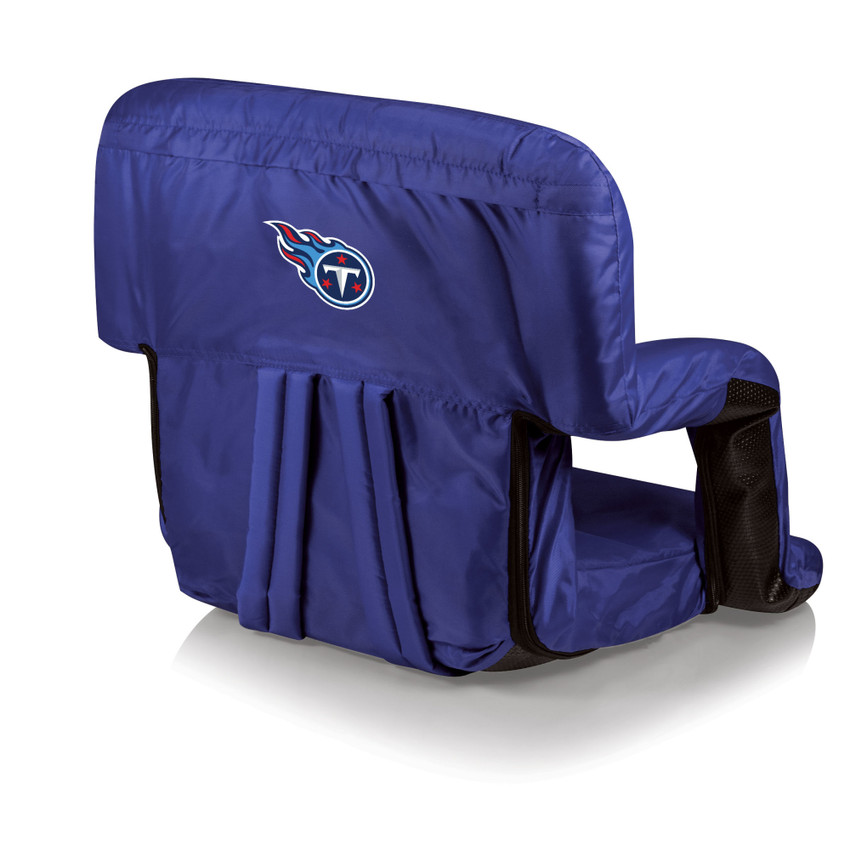 Tennessee Titans Ventura Portable Reclining Stadium Seat, (Navy Blue)
