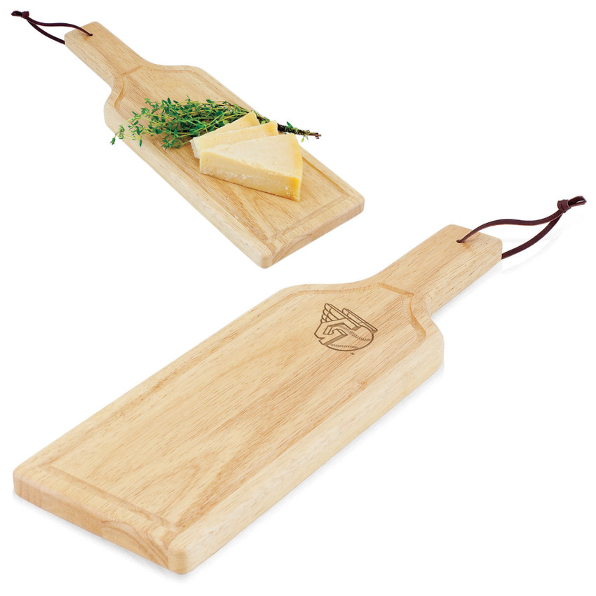 Cleveland Guardians Botella Cheese Cutting Board & Serving Tray (Parawood)