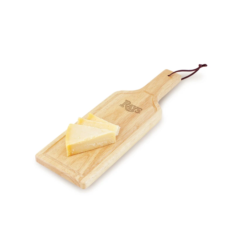 Tampa Bay Rays Botella Cheese Cutting Board & Serving Tray (Parawood)