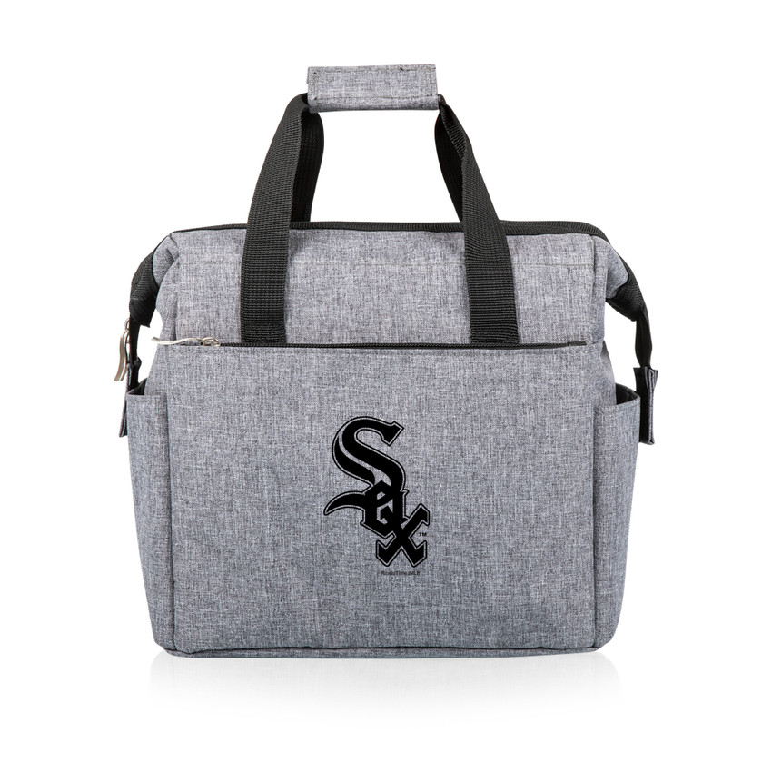 Chicago White Sox On The Go Lunch Bag Cooler (Heathered Gray)