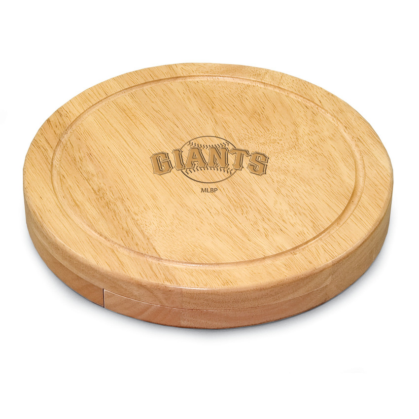 San Francisco Giants Circo Cheese Cutting Board & Tools Set (Parawood)