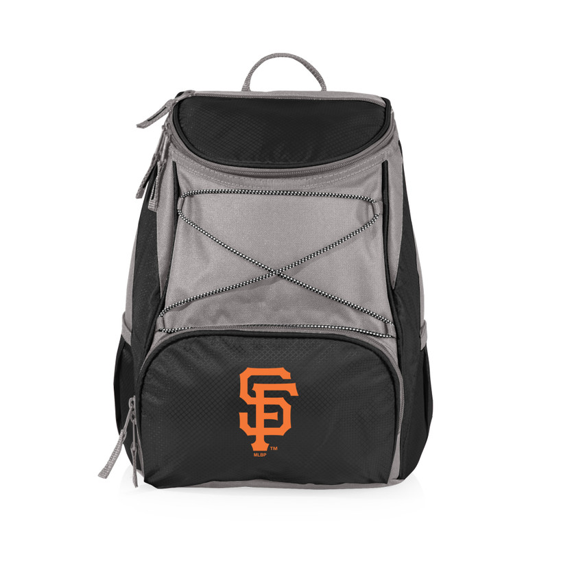 San Francisco Giants PTX Backpack Cooler (Black with Gray Accents)