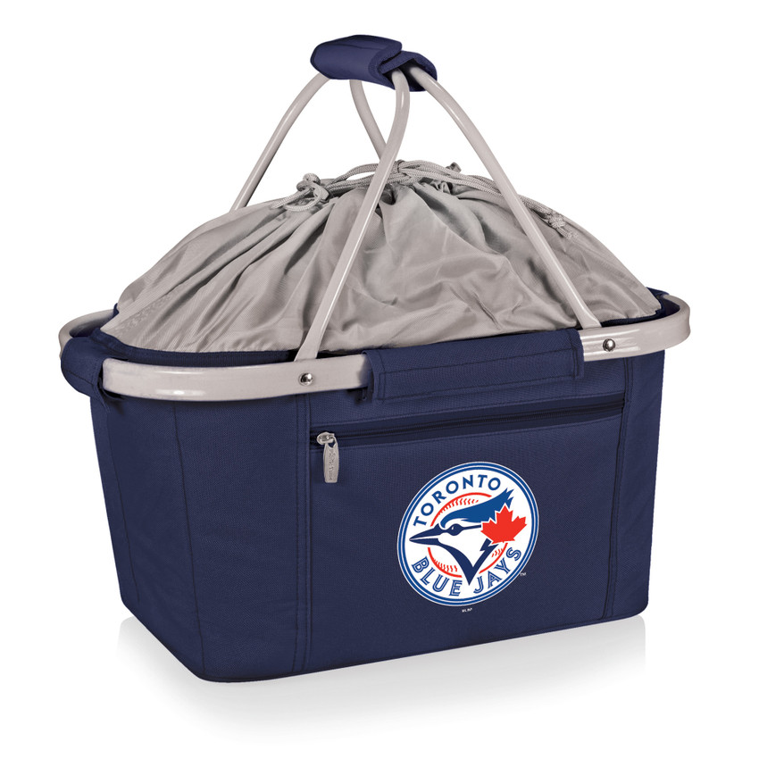 Toronto Blue Jays Metro Basket Collapsible Cooler Tote (Navy Blue)