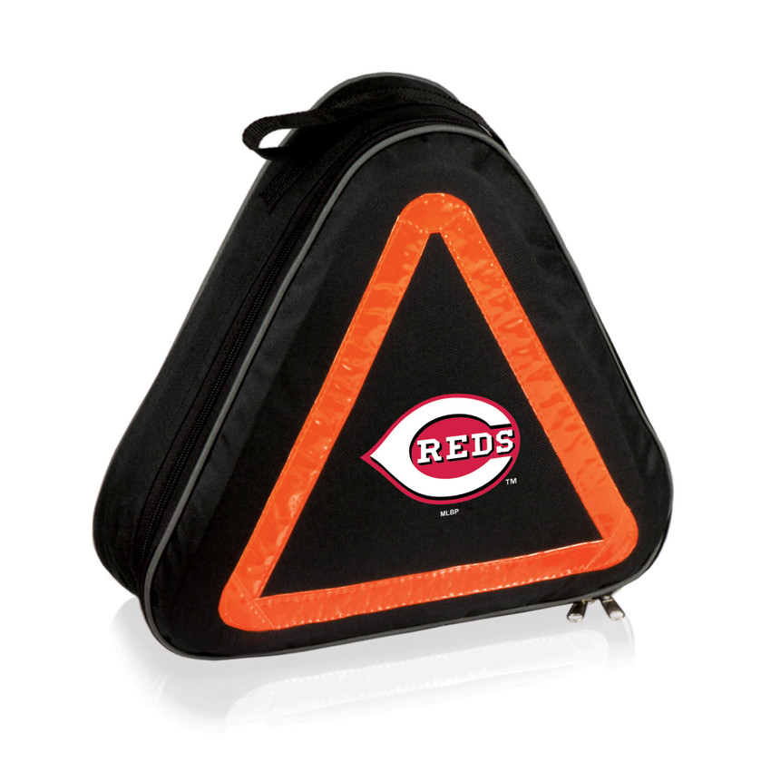 Cincinnati Reds Roadside Emergency Car Kit (Black with Orange Accents)