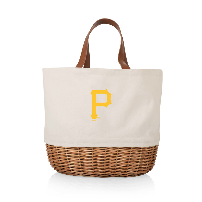 Pittsburgh Pirates Promenade Picnic Basket (Beige Canvas)
