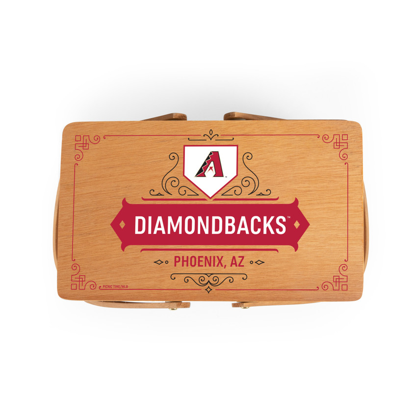 Arizona Diamondbacks Poppy Personal Picnic Basket (Beige)