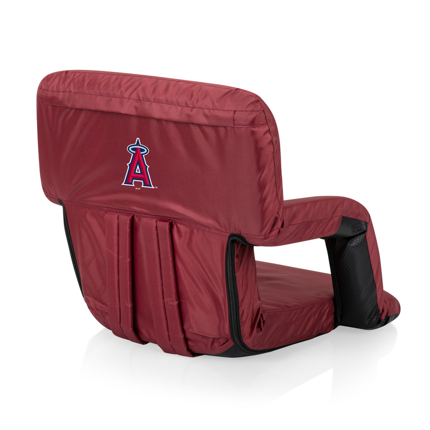 Los Angeles Angels Ventura Portable Reclining Stadium Seat (Burgundy)