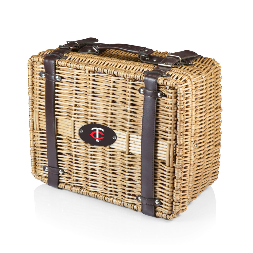 Minnesota Twins Champion Picnic Basket (Navy Blue)