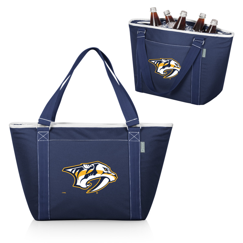 Nashville Predators Topanga Cooler Tote Bag, (Navy Blue)