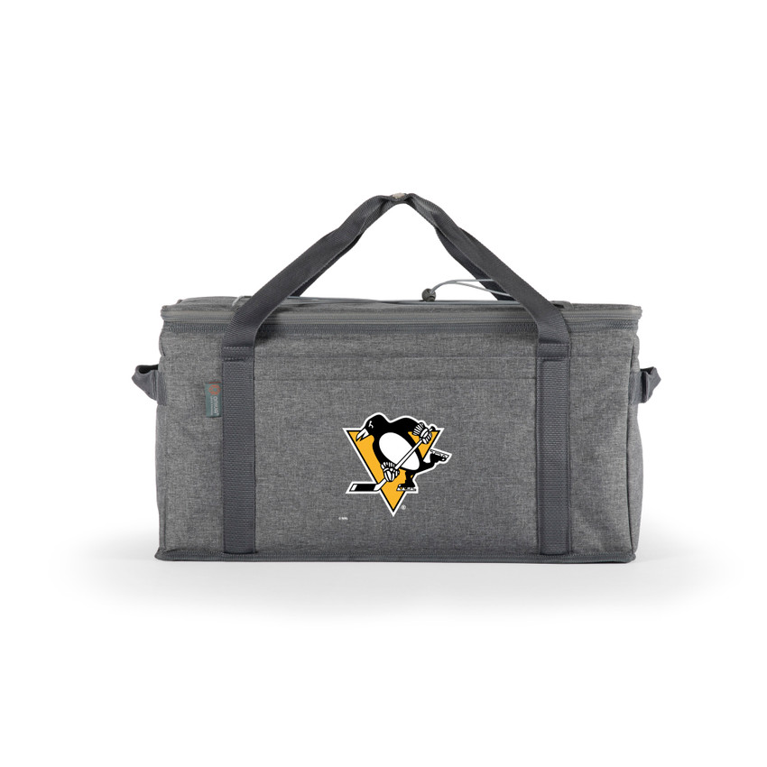 Pittsburgh Penguins 64 Can Collapsible Cooler, (Heathered Gray)