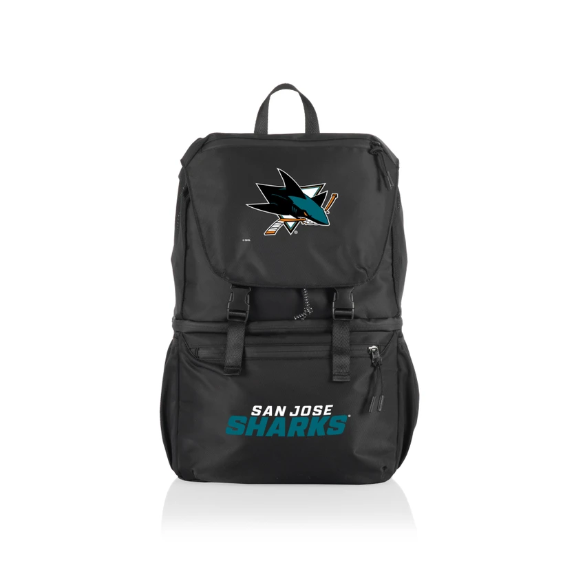 San Jose Sharks Tarana Backpack Cooler, (Carbon Black)