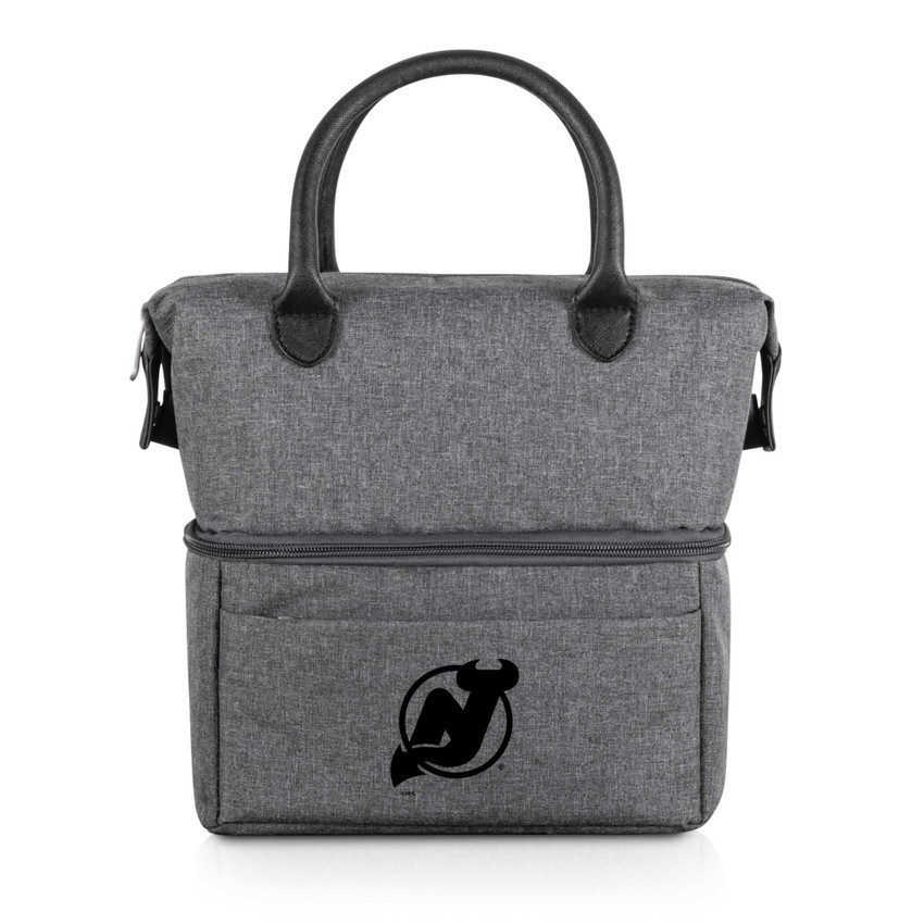 New Jersey Devils Urban Lunch Bag Cooler, (Gray with Black Accents)