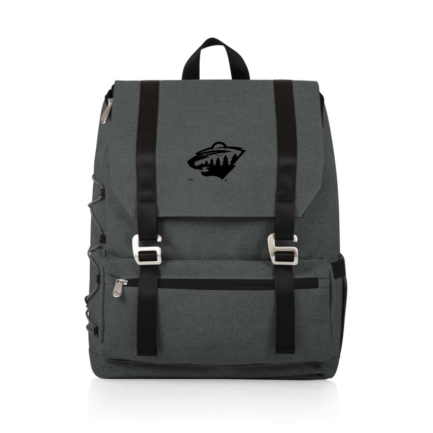 Minnesota Wild On The Go Traverse Backpack Cooler, (Heathered Gray)