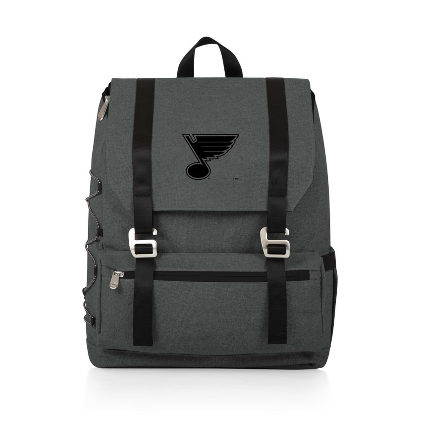 St Louis Blues On The Go Traverse Backpack Cooler, (Heathered Gray)