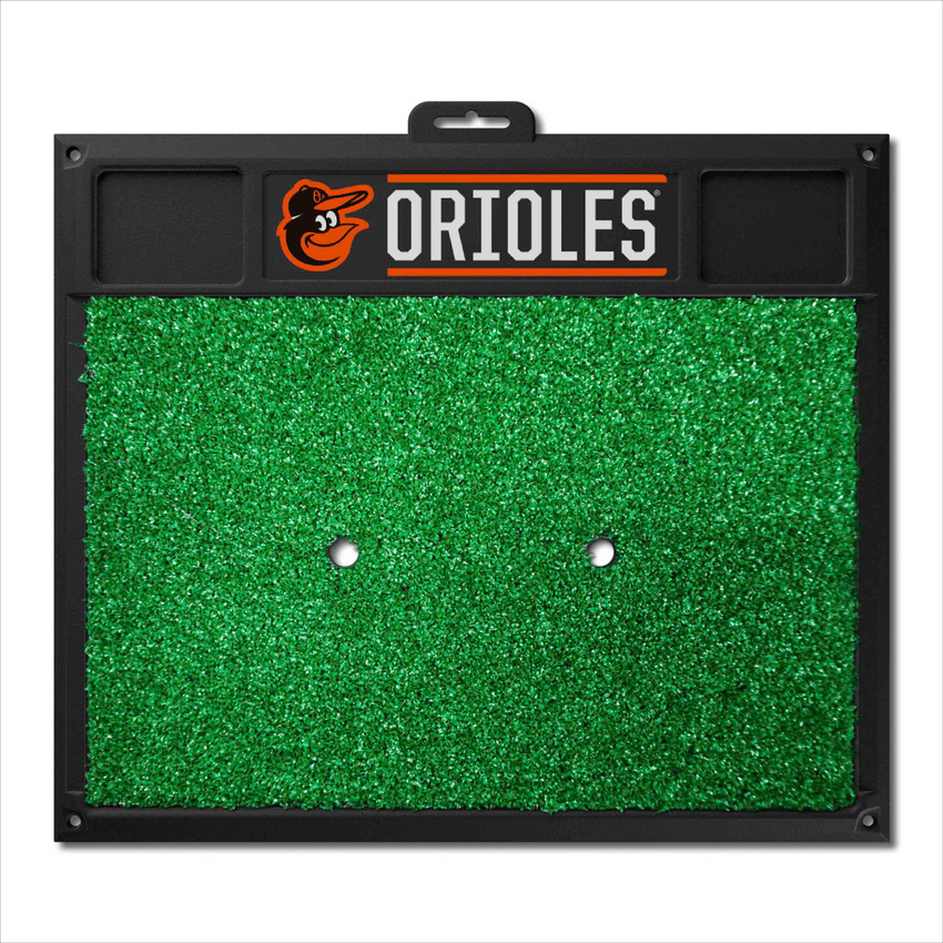 MLB - Baltimore Orioles Golf Hitting Mat 20" x 17"