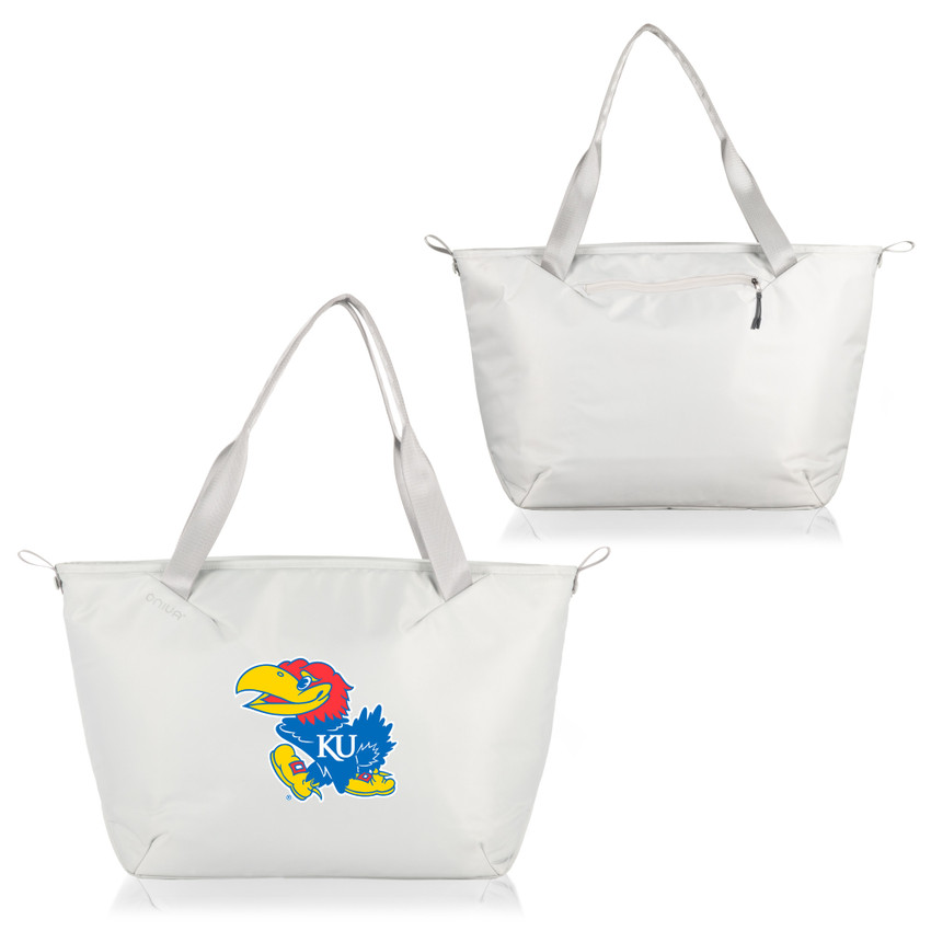 Kansas Jayhawks Tarana Cooler Tote Bag, (Halo Gray)