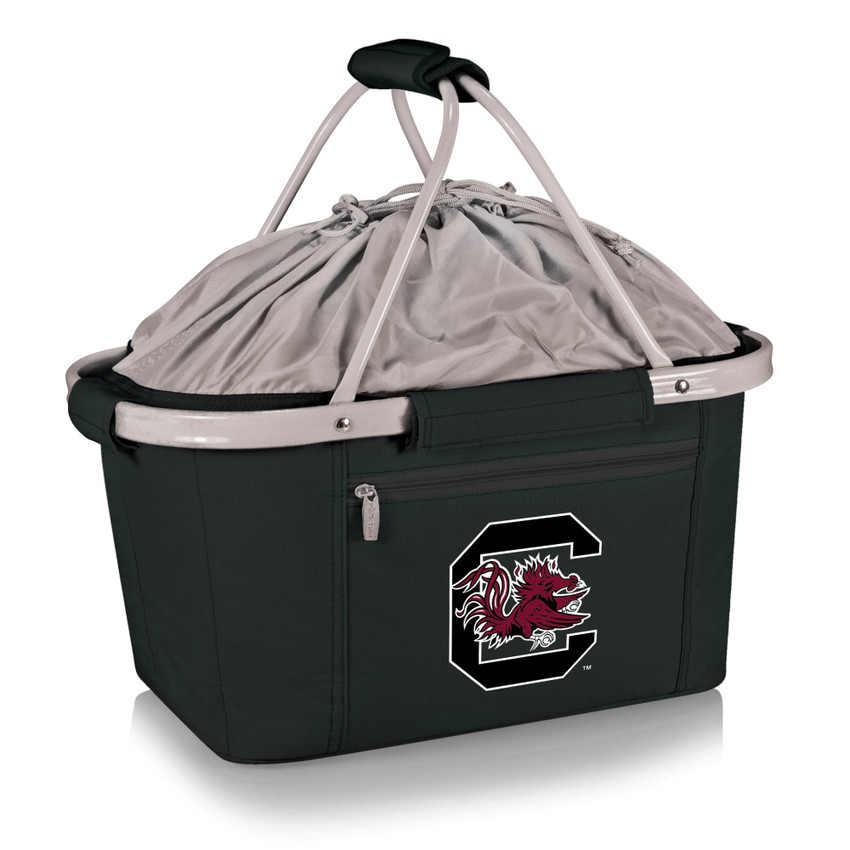 South Carolina Gamecocks Metro Basket Collapsible Cooler Tote, (Black)