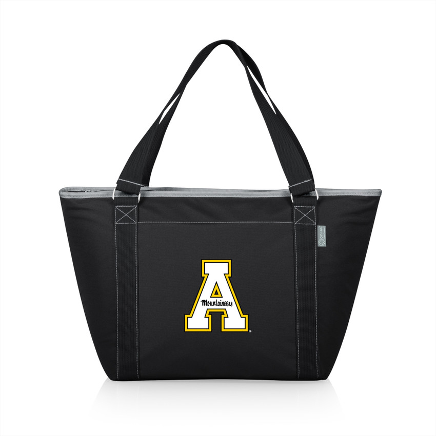 App State Mountaineers Topanga Cooler Tote Bag, (Black)