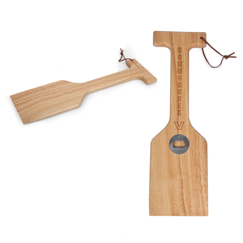 Vanderbilt Commodores Hardwood BBQ Grill Scraper with Bottle Opener, (Parawood)