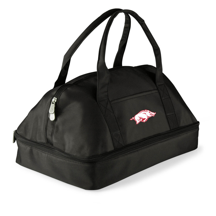 Arkansas Razorbacks Potluck Casserole Tote, (Black)