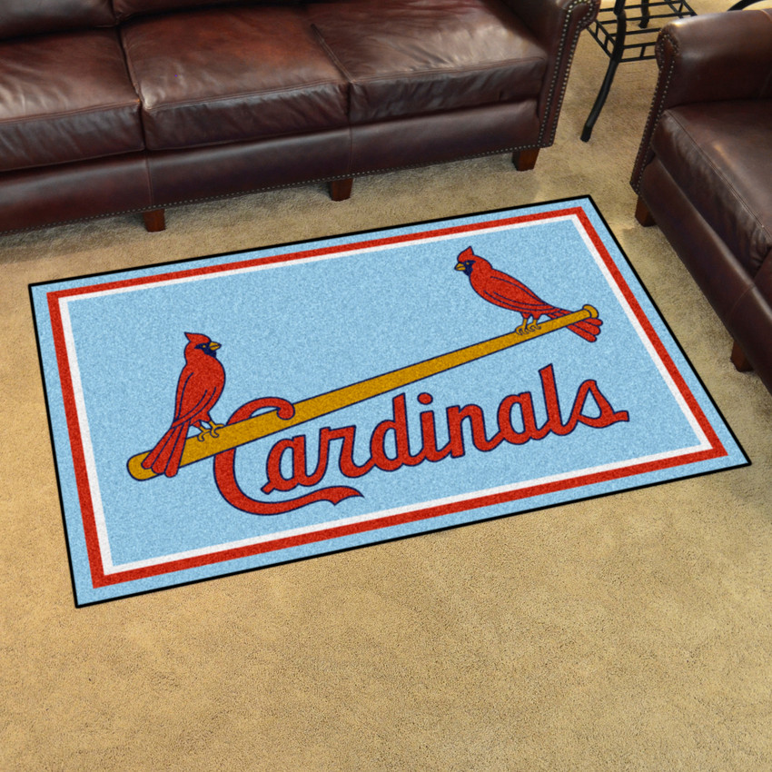 Retro Collection - 1976 St. Louis Cardinals 4x6 Rug