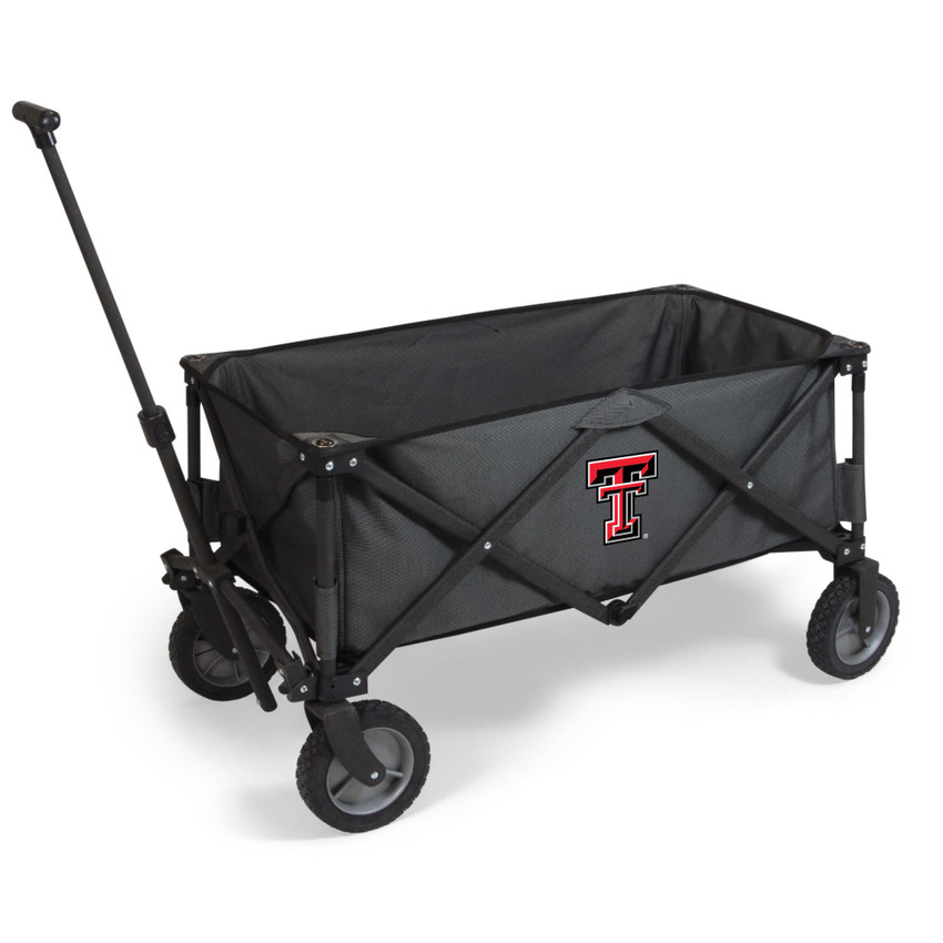 Texas Tech Red Raiders Adventure Wagon Portable Utility Wagon, (Dark Gray)