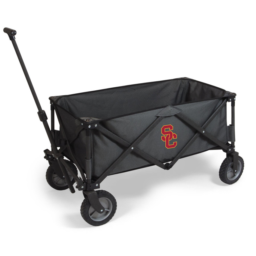 USC Trojans Adventure Wagon Portable Utility Wagon, (Dark Gray)