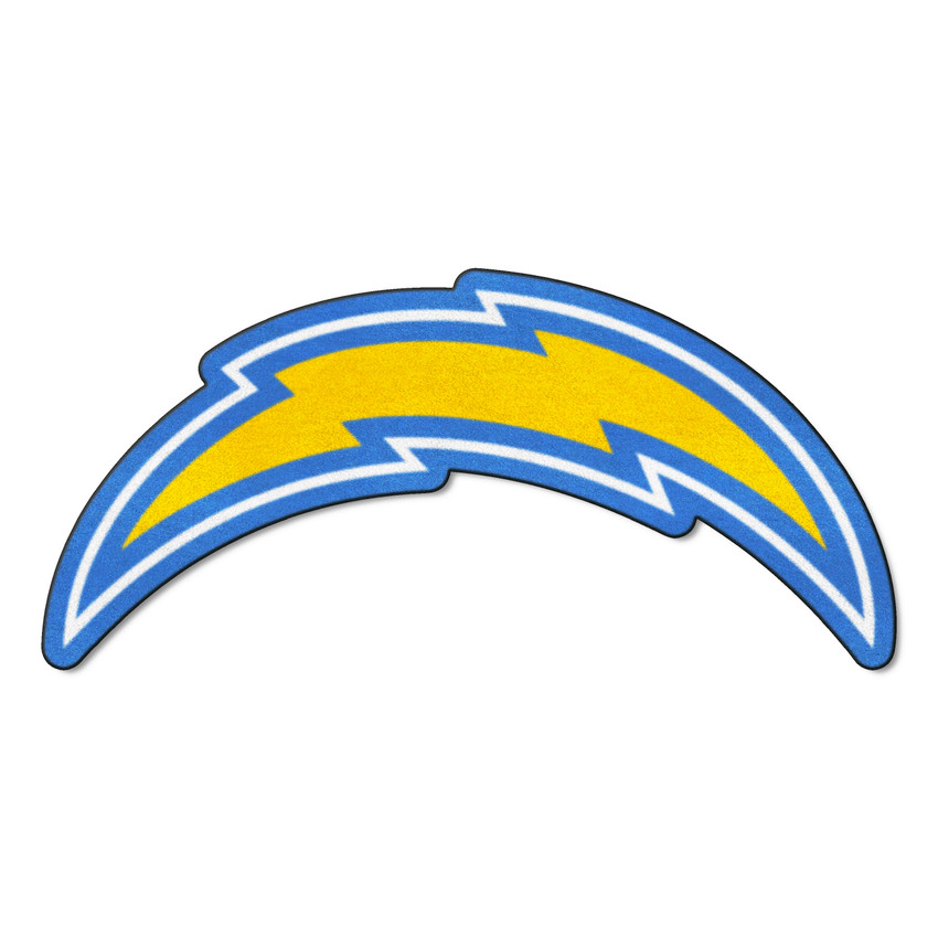 Los Angeles Chargers Mascot Mat Bolt Primary Logo Navy