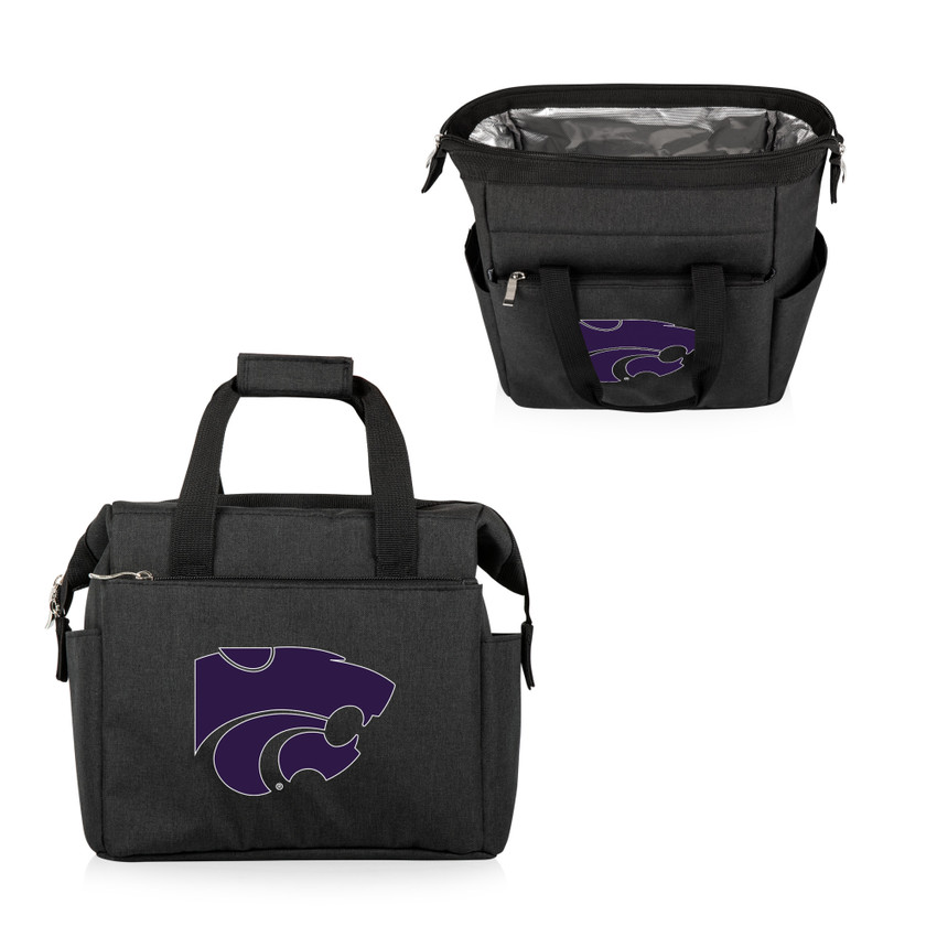 Kansas State Wildcats On The Go Lunch Bag Cooler, (Black)