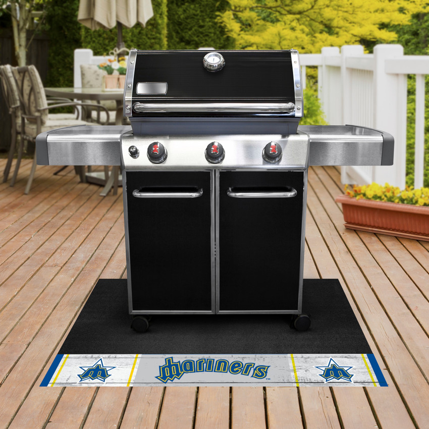 Retro Collection - 1981 Seattle Mariners Grill Mat