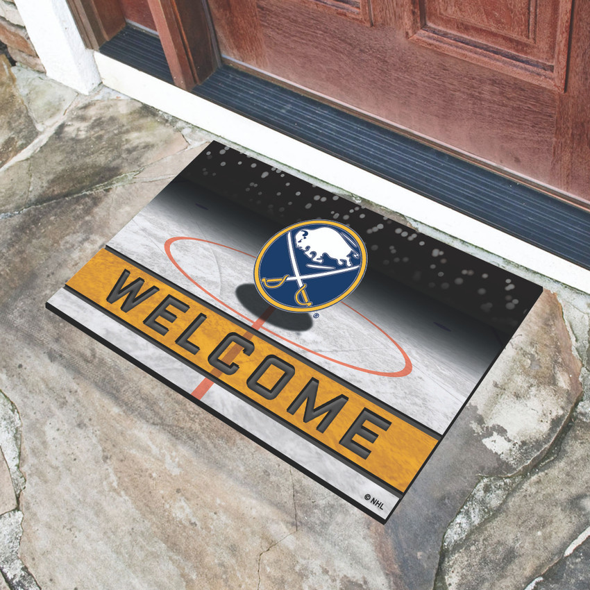 NHL - Buffalo Sabres Crumb Rubber Door Mat 18"x30"