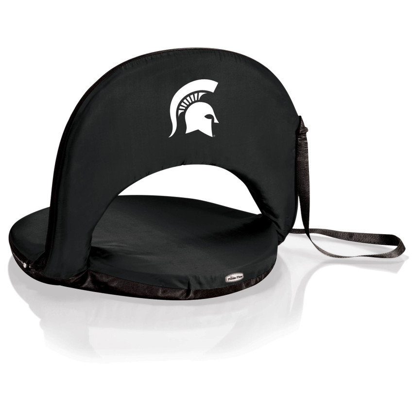 Michigan State Spartans Oniva Portable Reclining Seat, (Black)