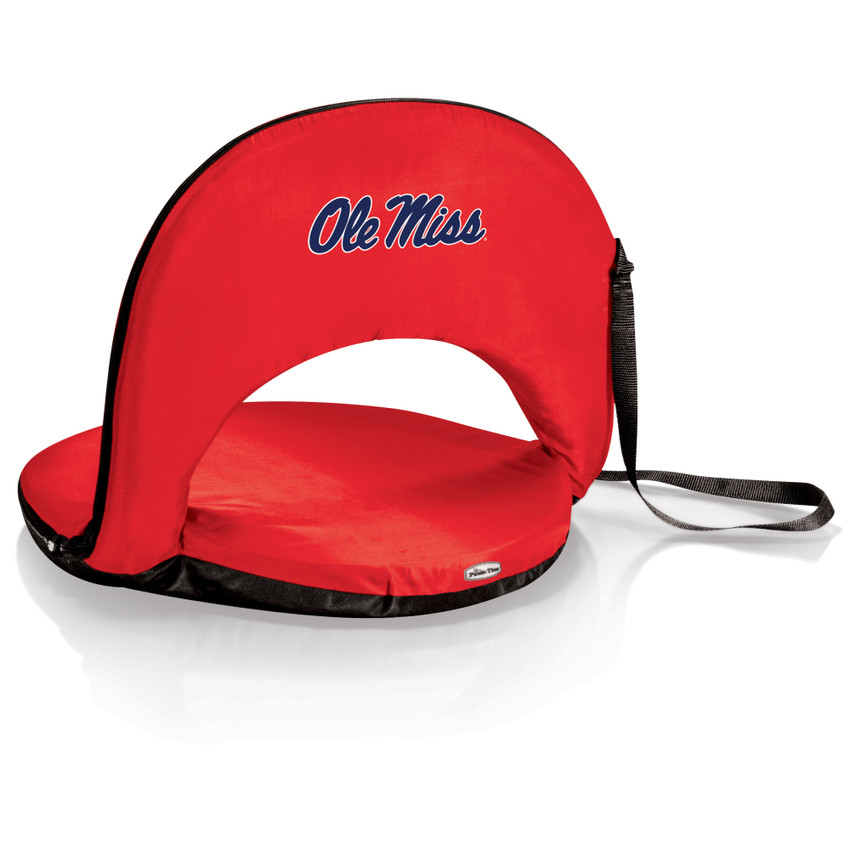Ole Miss Rebels Oniva Portable Reclining Seat, (Red)