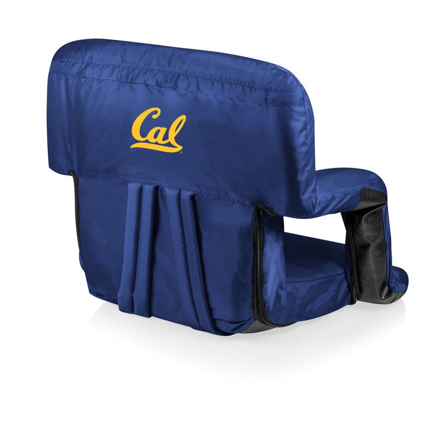 Cal Bears Ventura Portable Reclining Stadium Seat, (Navy Blue)