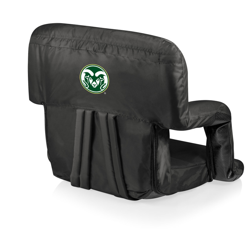 Colorado State Rams Ventura Portable Reclining Stadium Seat, (Black)