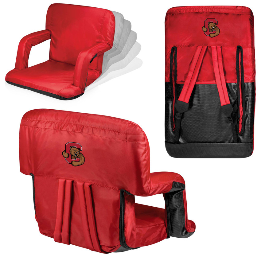 Cornell Big Red Ventura Portable Reclining Stadium Seat, (Red)