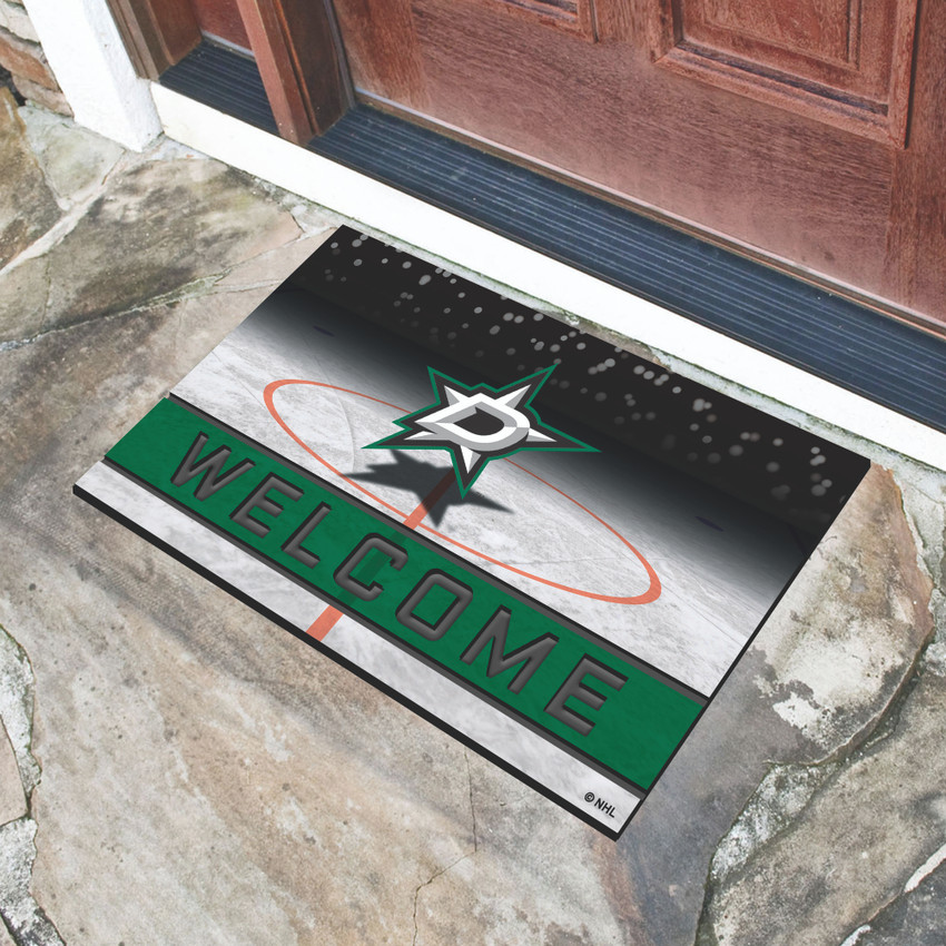 NHL - Dallas Stars Crumb Rubber Door Mat 18"x30"
