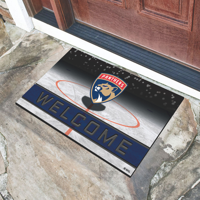 NHL - Florida Panthers Crumb Rubber Door Mat 18"x30"