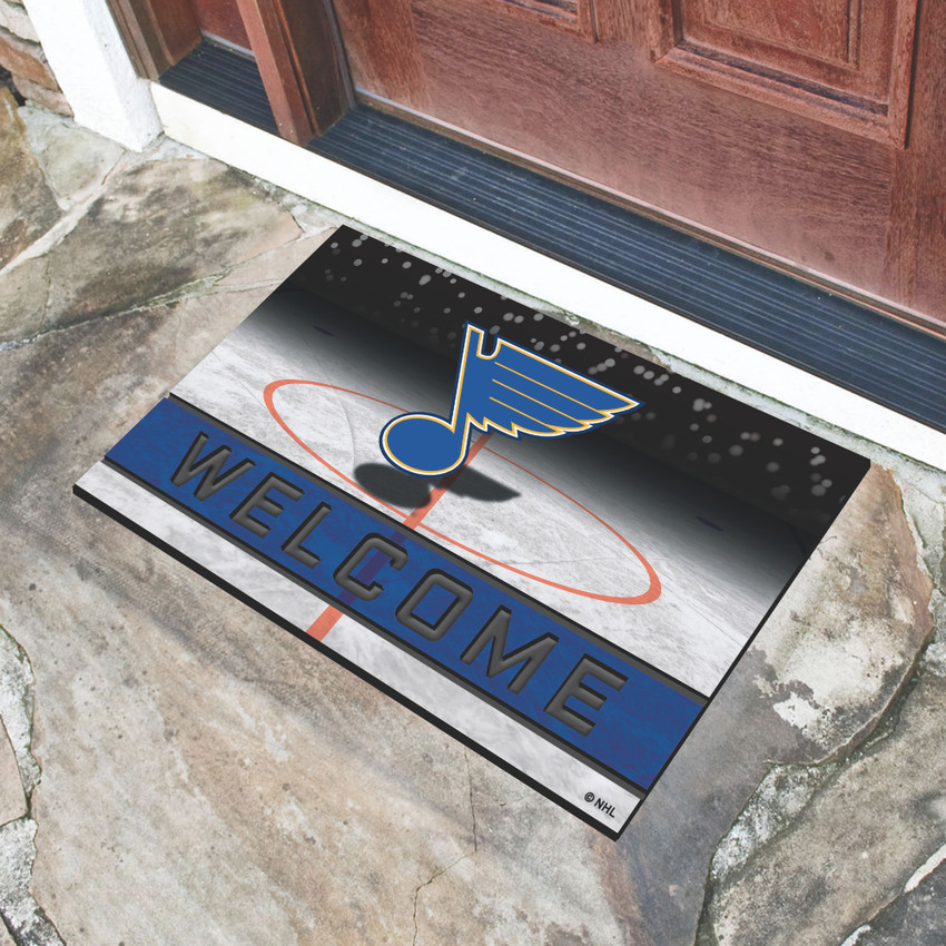 NHL - St. Louis Blues Crumb Rubber Door Mat 18"x30"