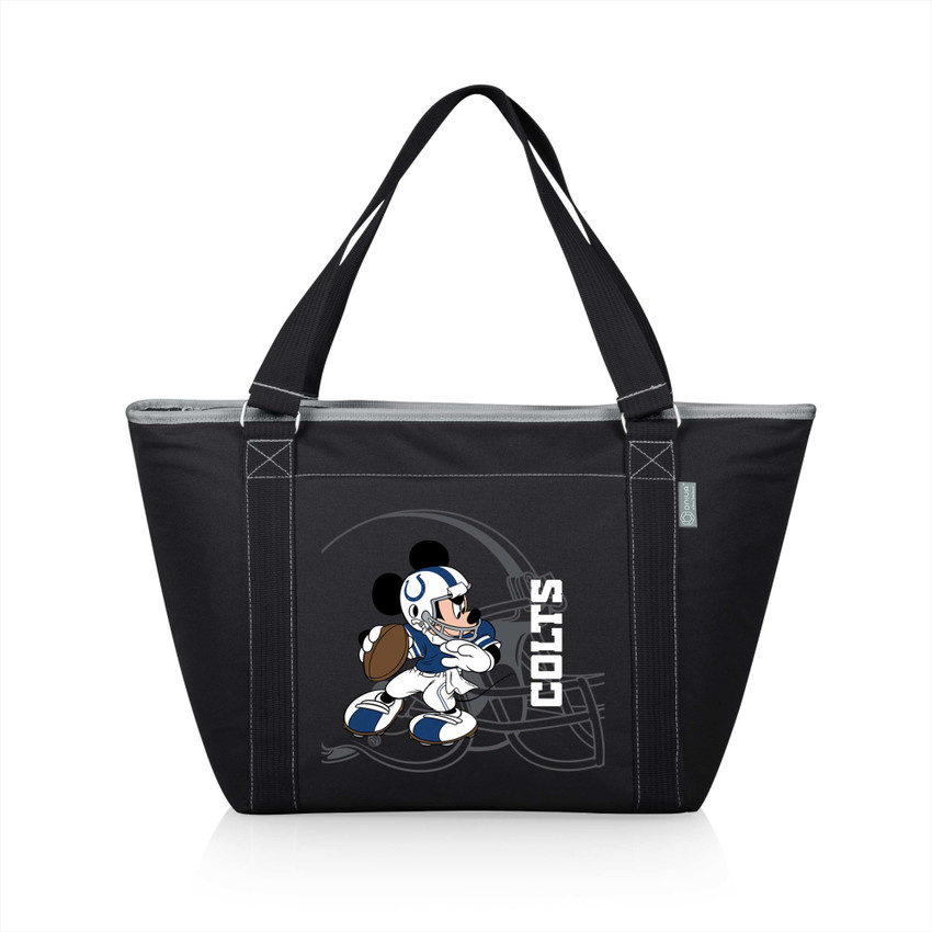 Indianapolis Colts Mickey Mouse Topanga Cooler Tote Bag, (Black)
