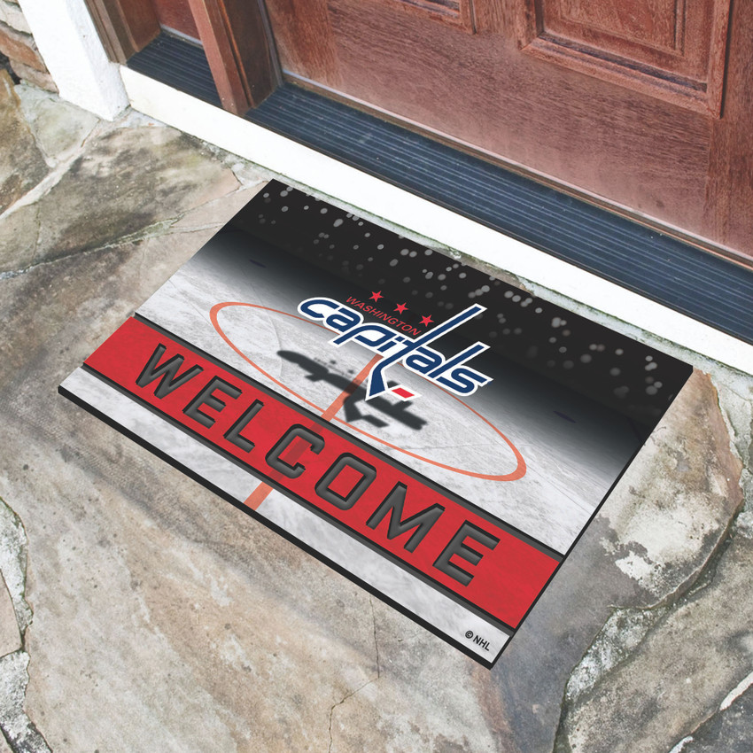 NHL - Washington Capitals Crumb Rubber Door Mat 18"x30"