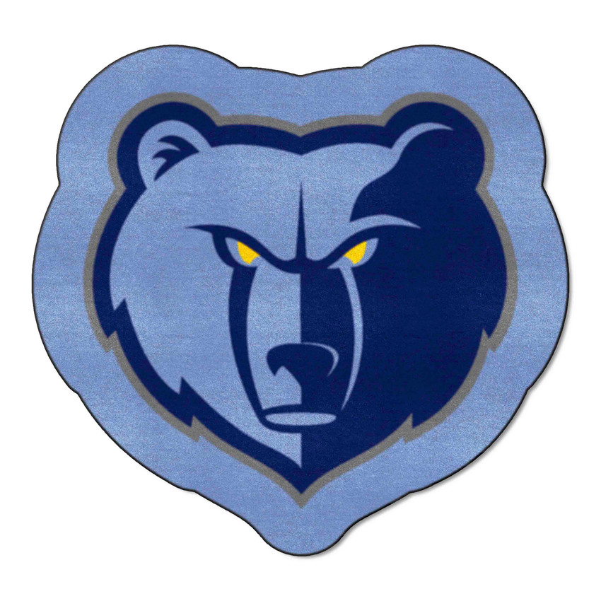 Memphis Grizzlies Mascot Rug Grizzly Head Primary Logo